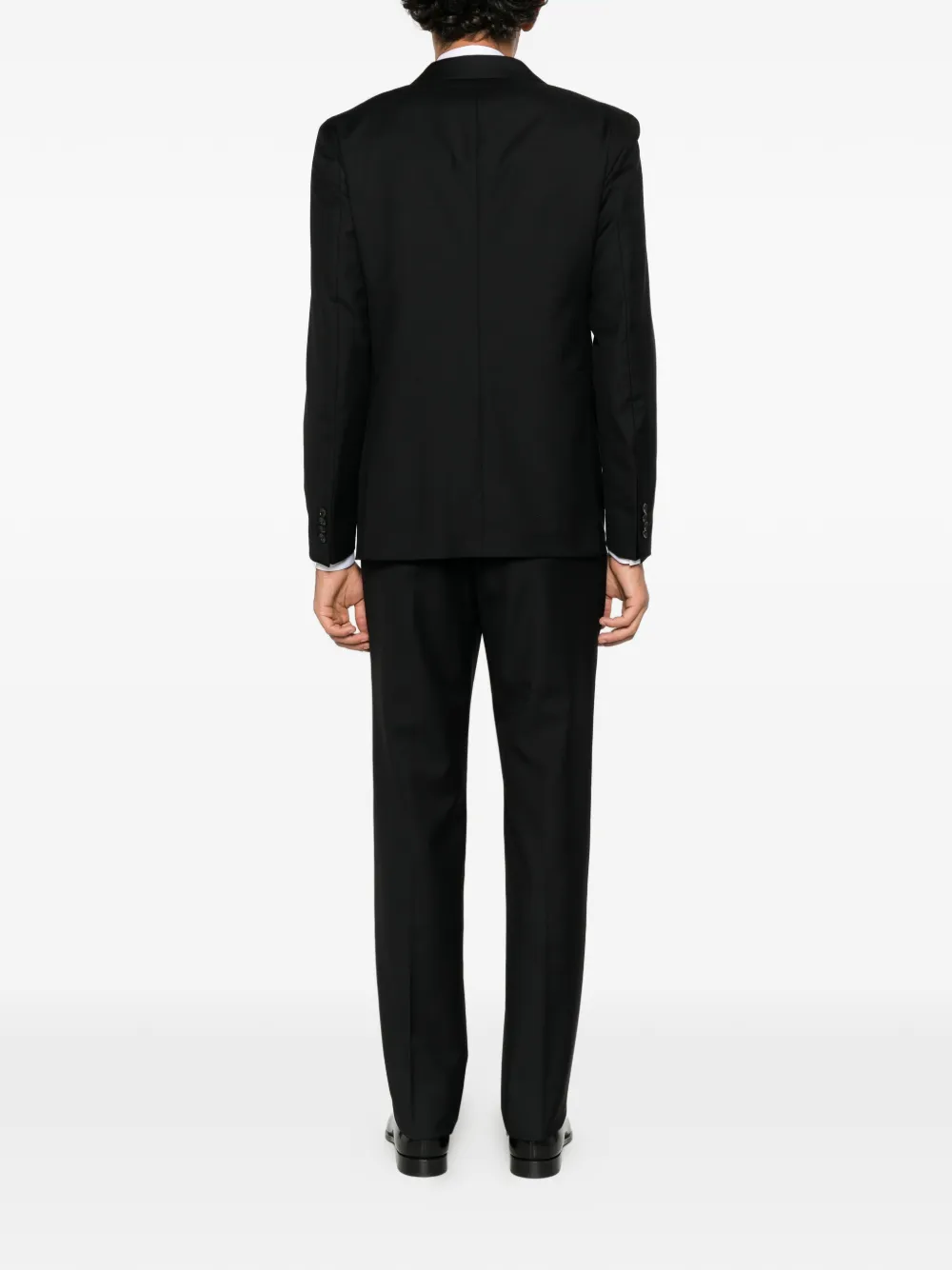 Tagliatore double-breasted suit Zwart