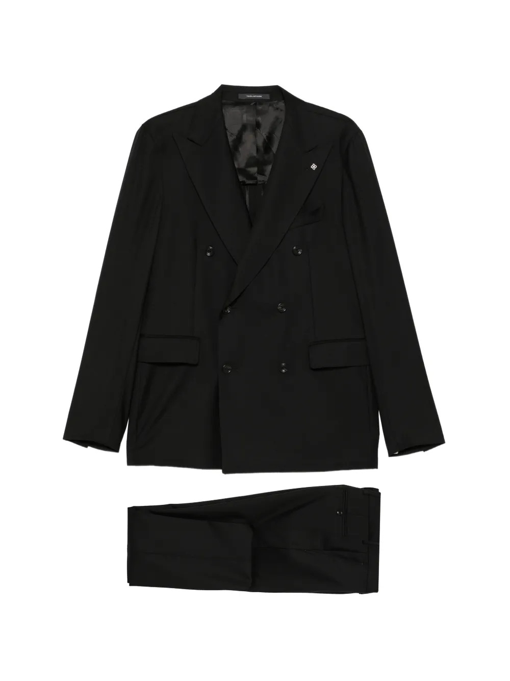 Tagliatore double-breasted suit - Nero