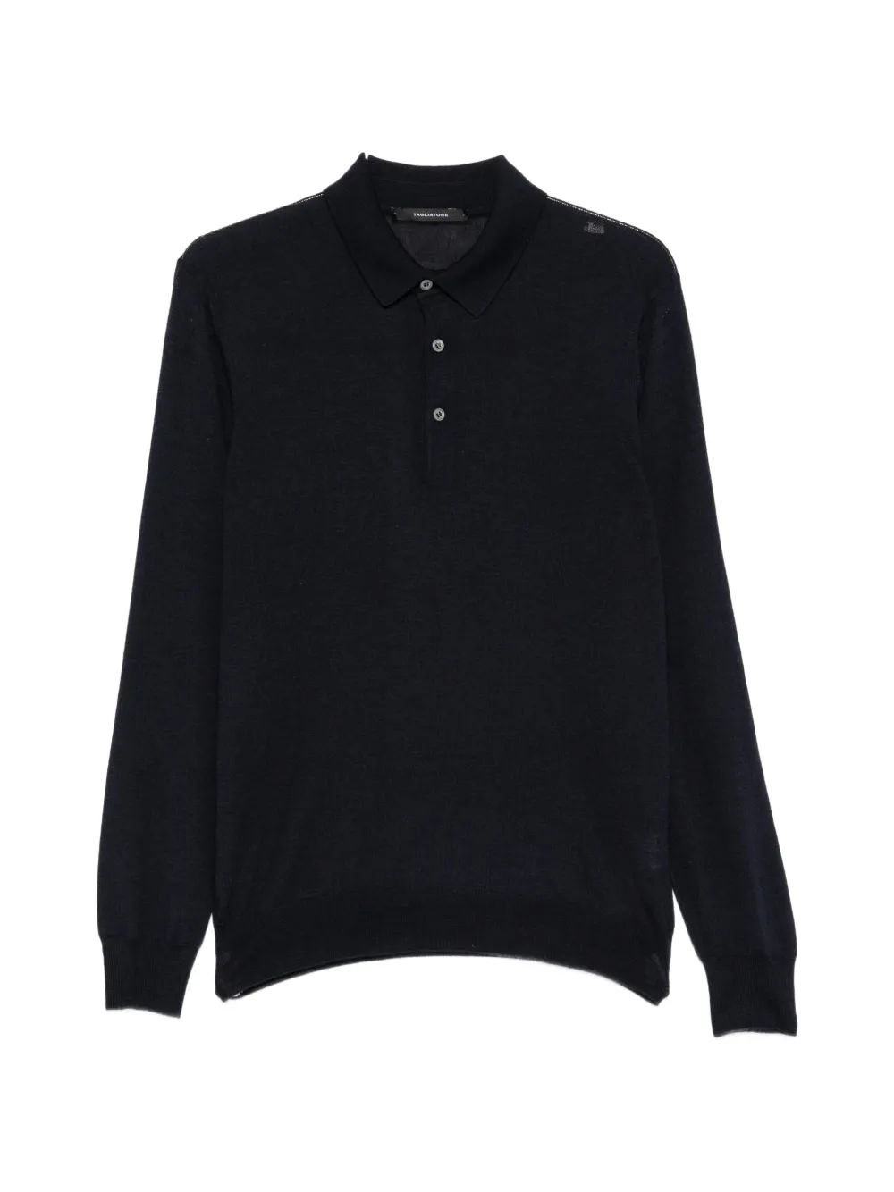 Tagliatore long-sleeve polo shirt - Blau