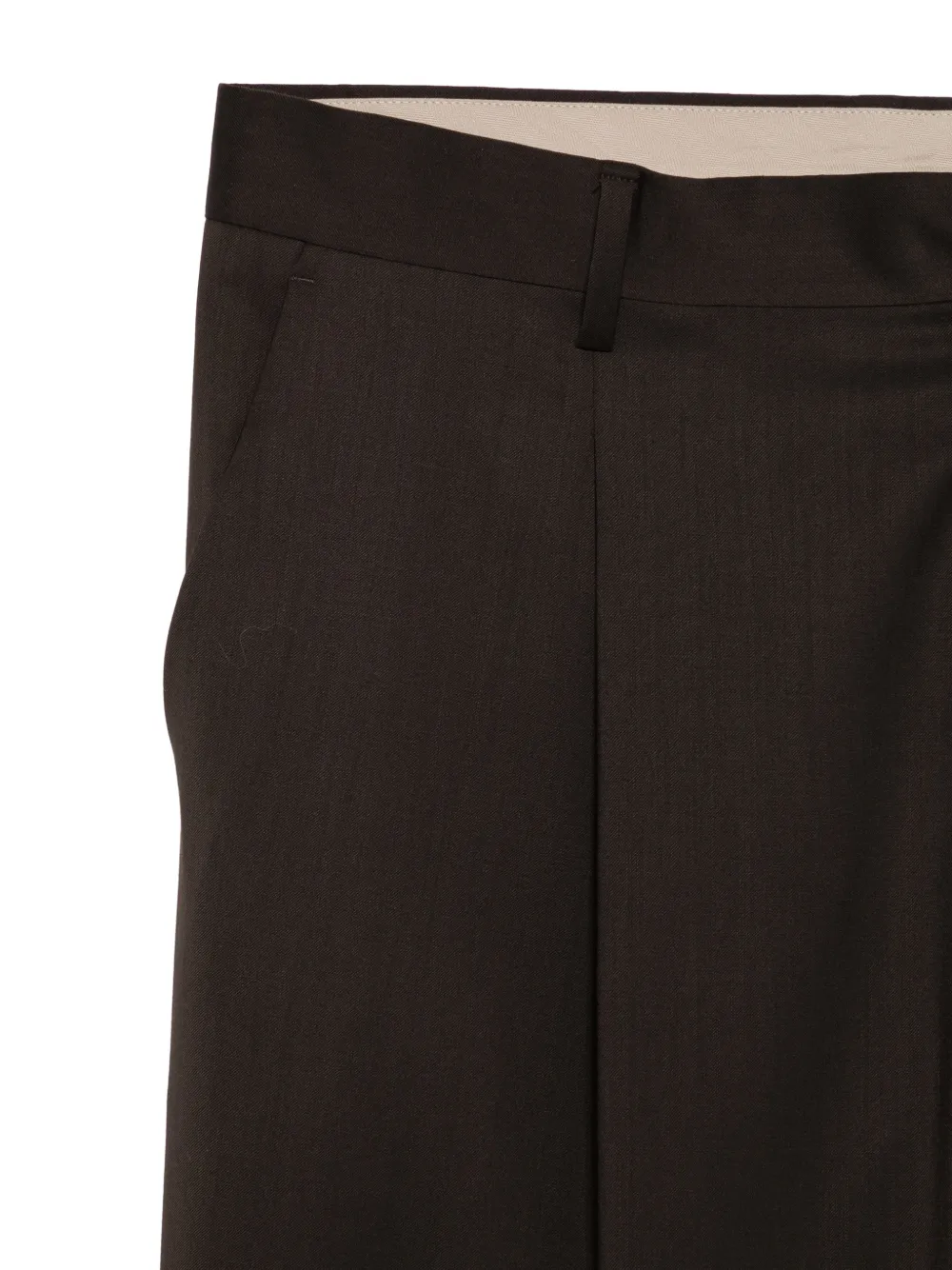 Costumein pleated straight-leg trousers Bruin