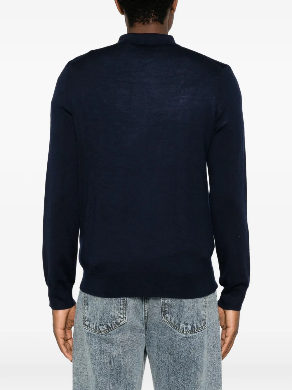 Polo Ralph Lauren Pony-detail polo sweater Blauw