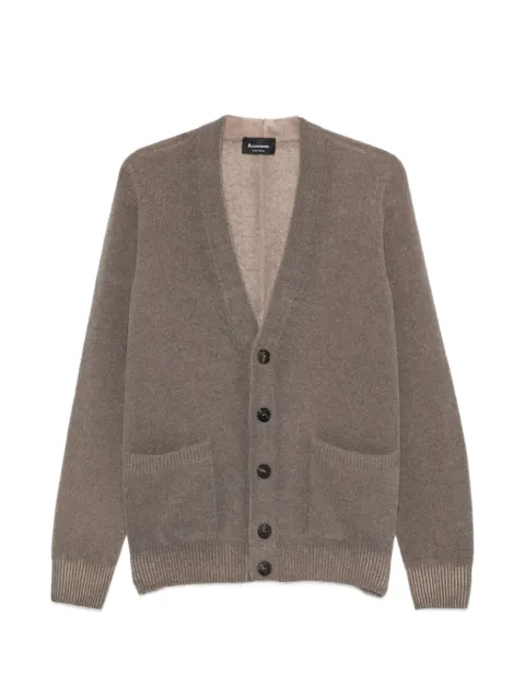 AROVESCIO button-up knitted cardigan