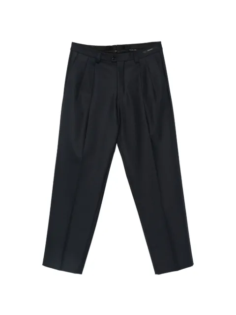 michael coal pantalones de vestir Harrison con pinzas