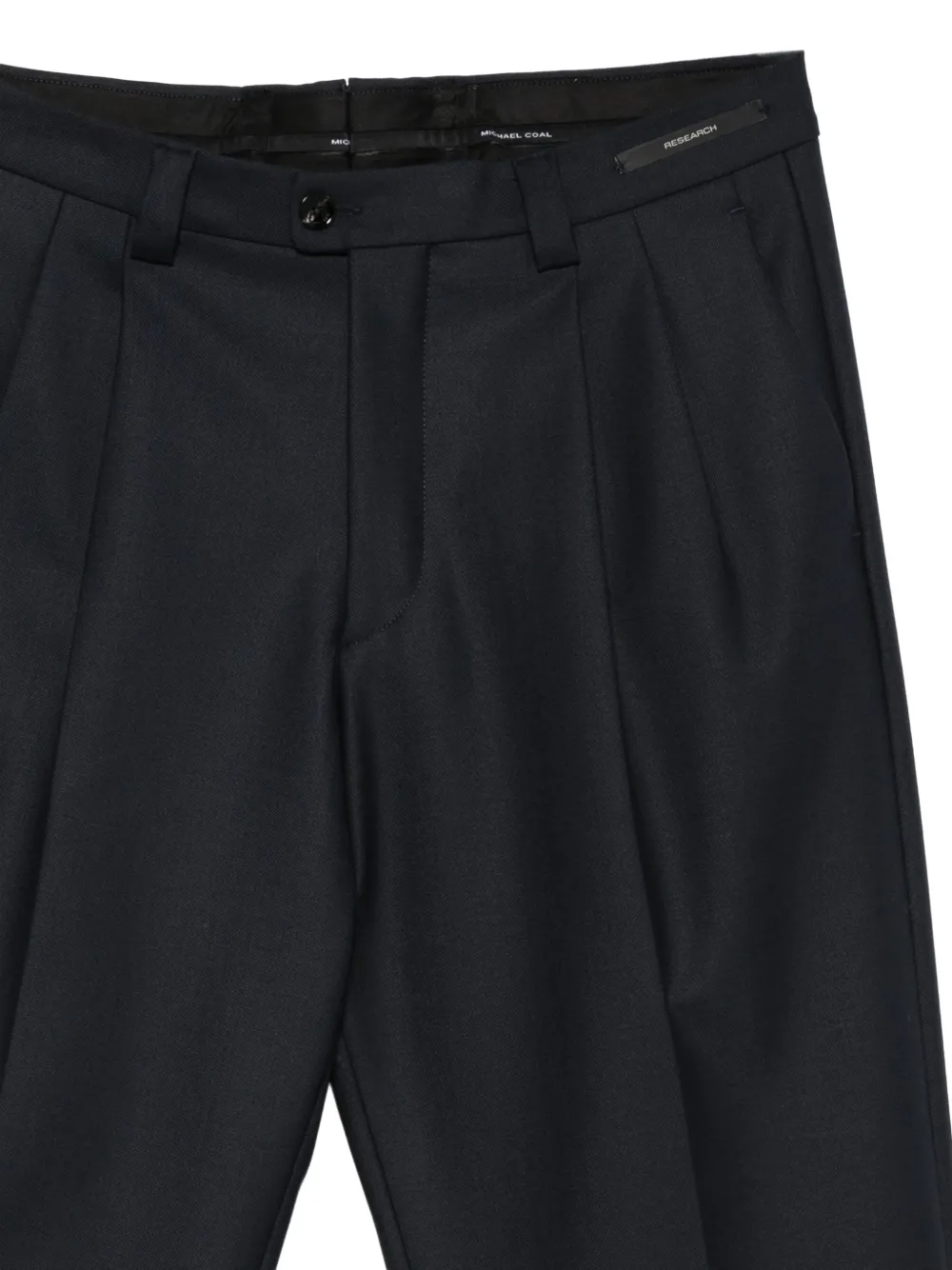 michael coal Harrison pantalon met plooien Blauw