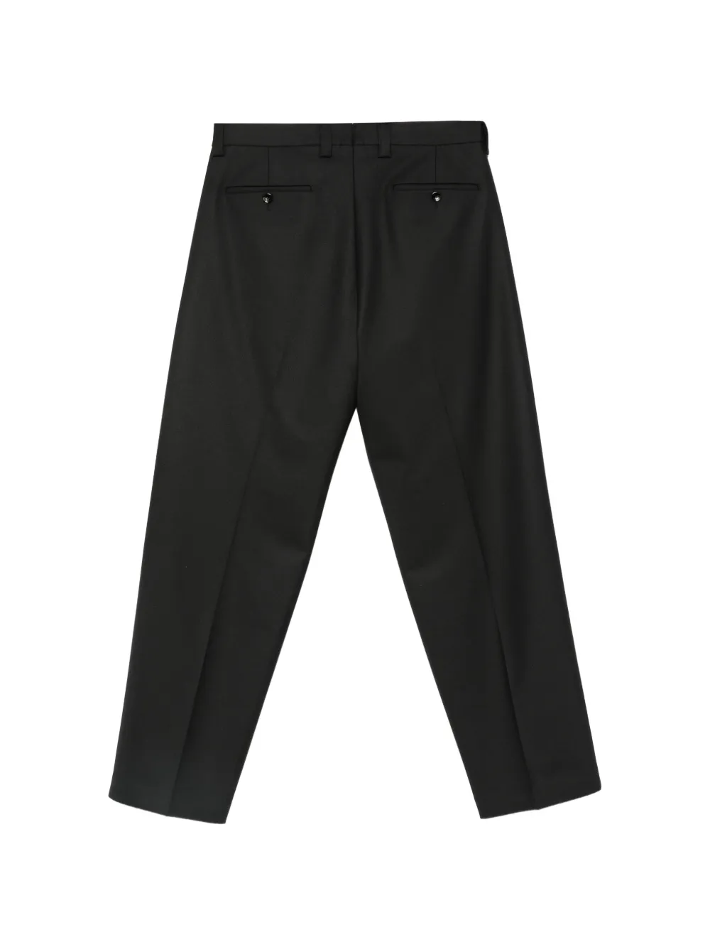 michael coal Harrison pantalon met geplooid detail Zwart