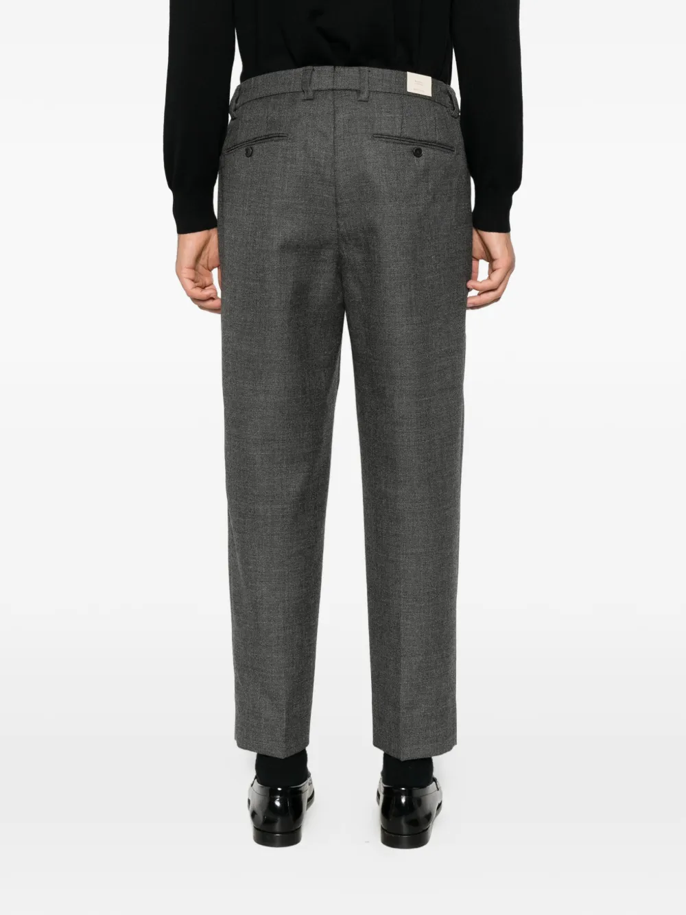 Briglia 1949 Portofino pleated tailored trousers Grijs