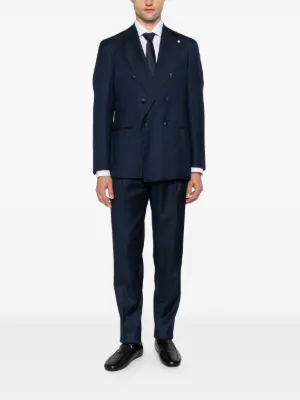 Luigi Bianchi Mantova ルイジビアンキマントヴァ スーツ46 LUIGI BIANCHI MANTOVA（ルイジ・ビアンキ・マントヴァ）メンズ - FARFETCH