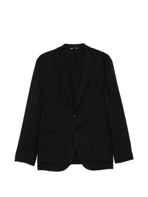 Boglioli Blazer monopetto con revers classici