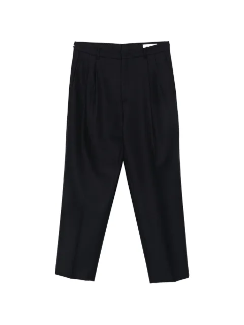 BE ABLE pleated tapered-leg trousers