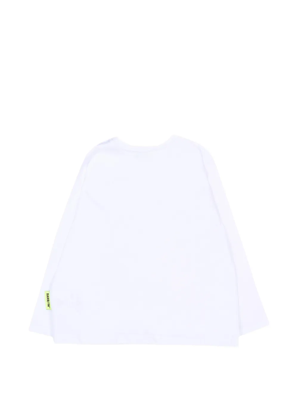 Barrow kids T-shirt met lange mouwen Wit