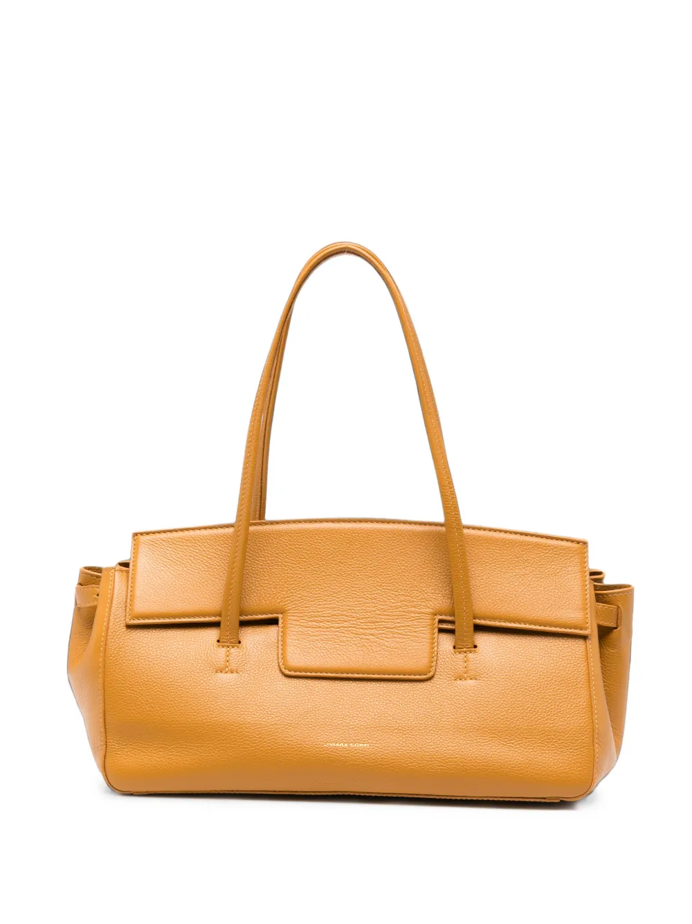 Liviana Conti logo-print shoulder bag - Giallo