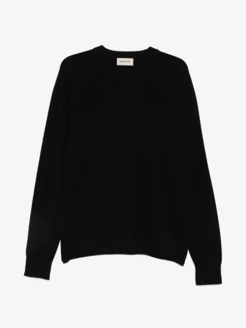 atomo factory crew-neck ribbed-trim sweater