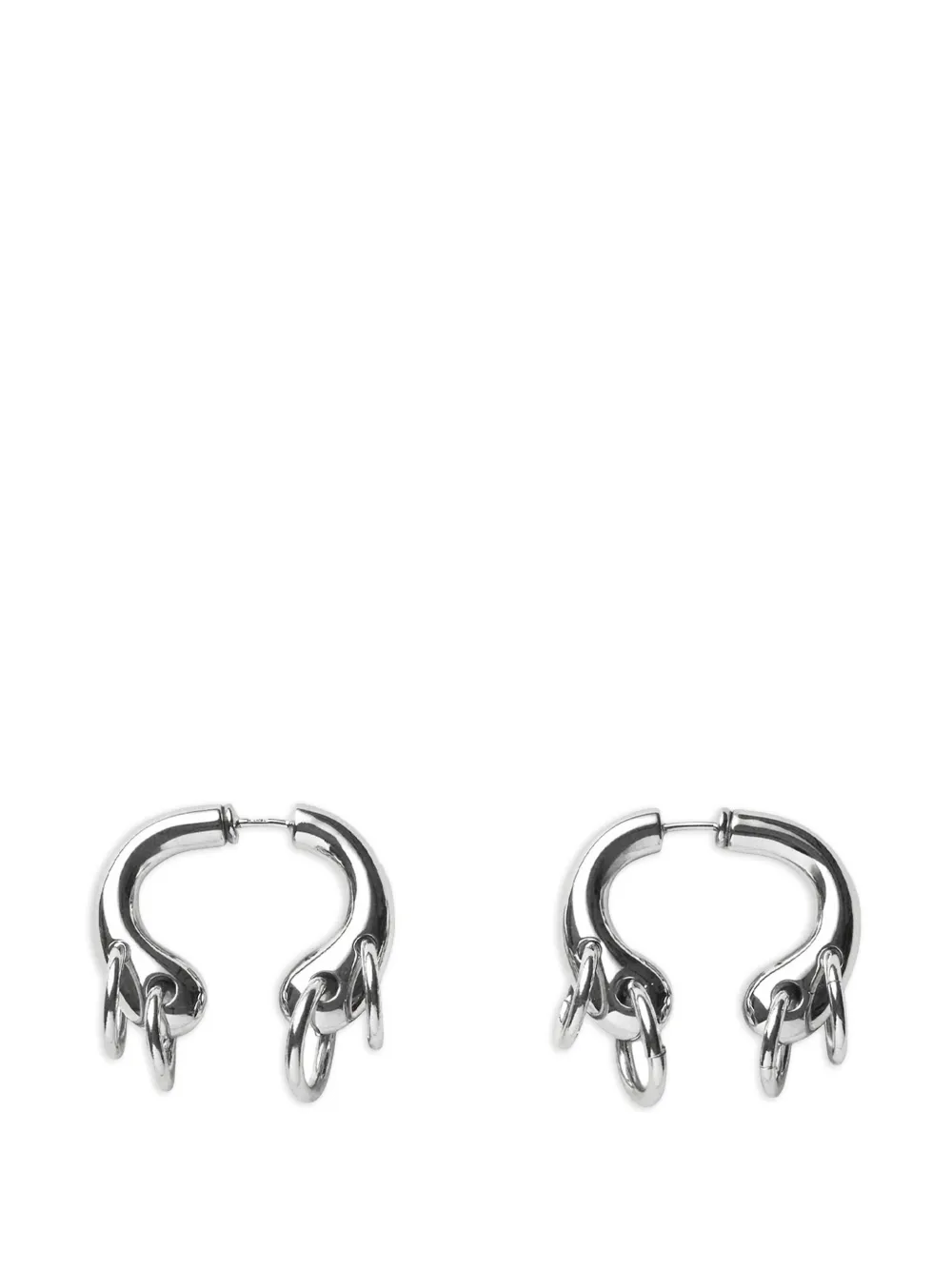 Panconesi Helix hoop earrings - Argento