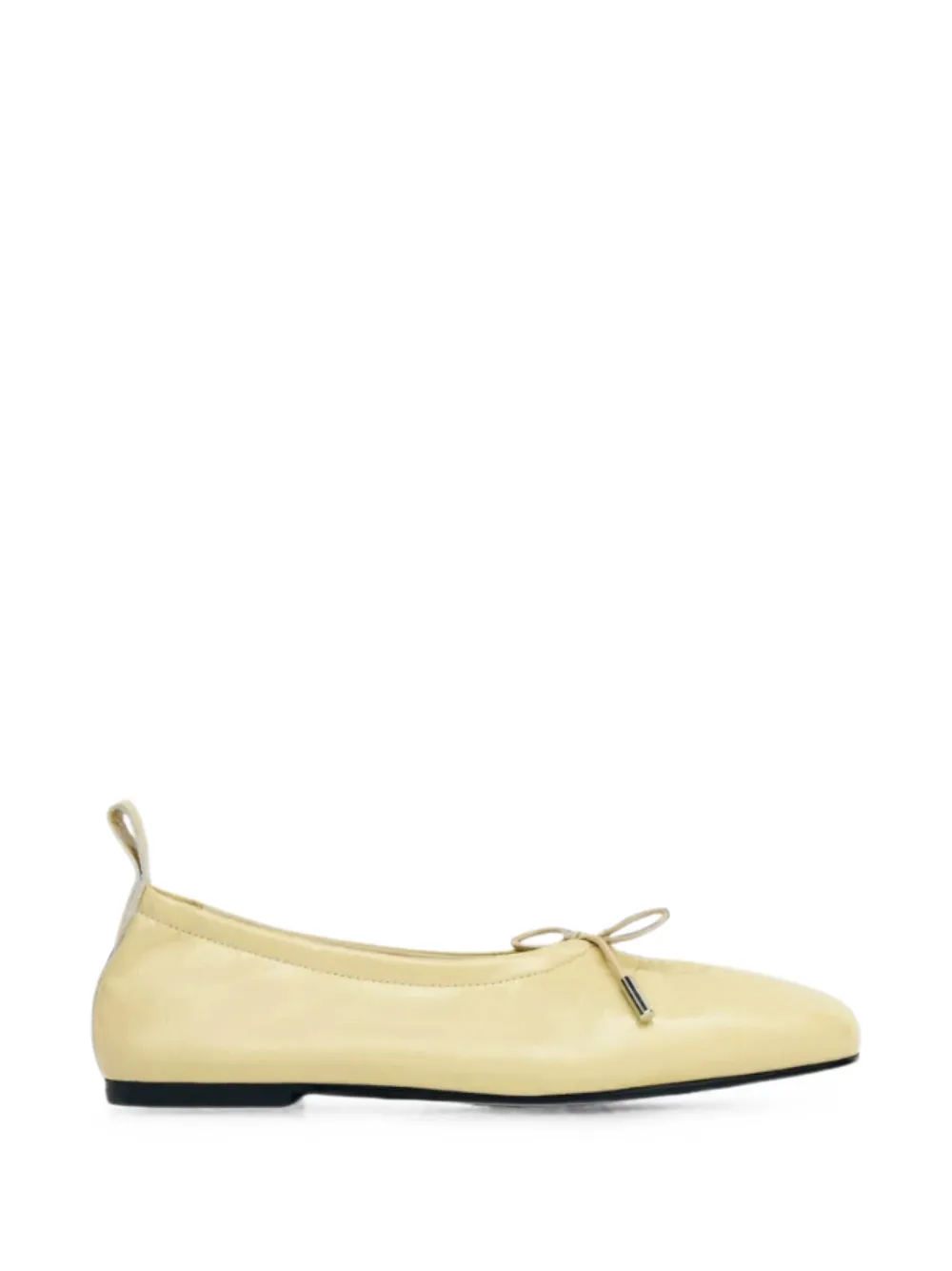 ALOHAS Rosalind bow-detail ballet flats - Giallo