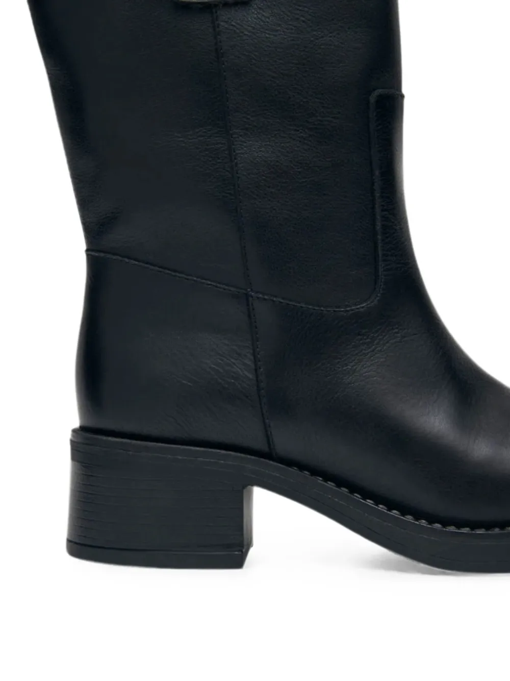 ALOHAS leather pull-on boots Zwart
