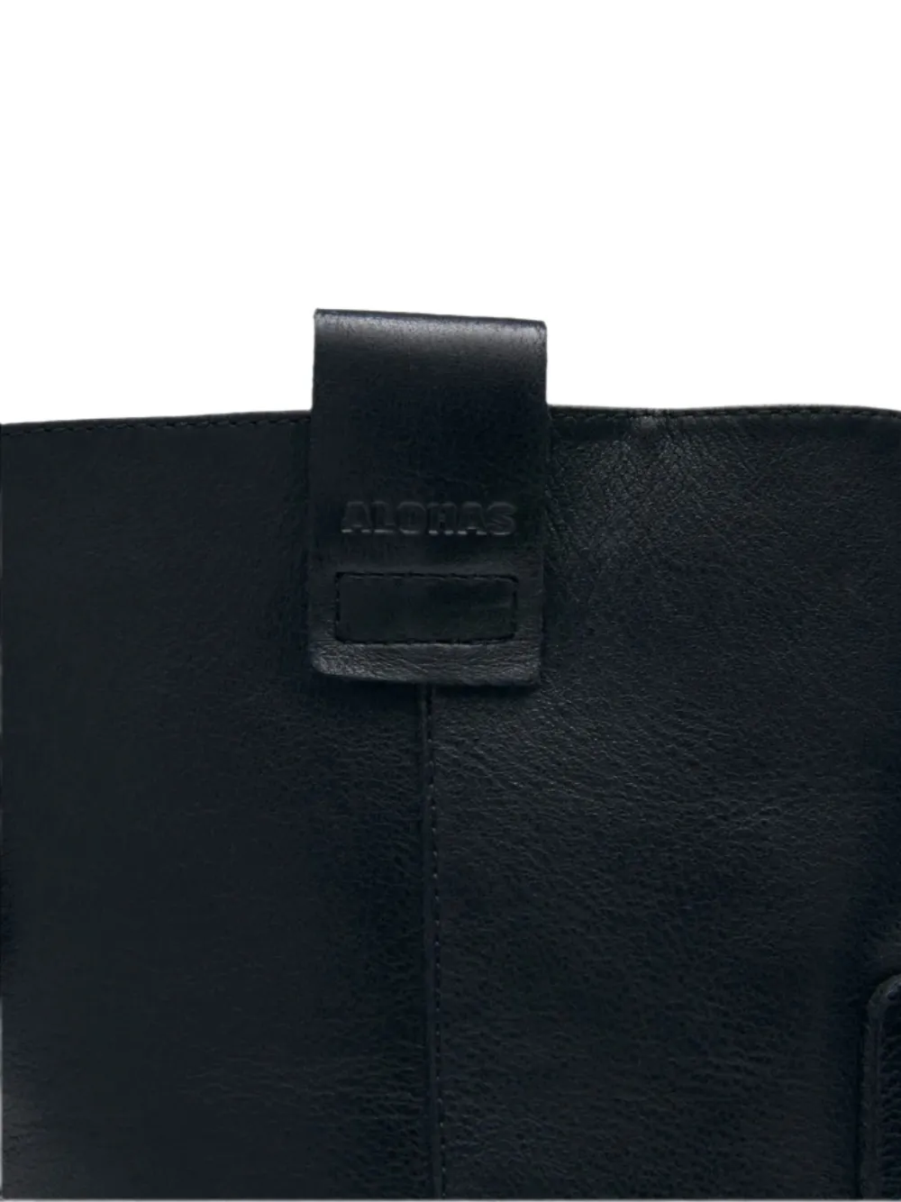 ALOHAS leather pull-on boots Zwart