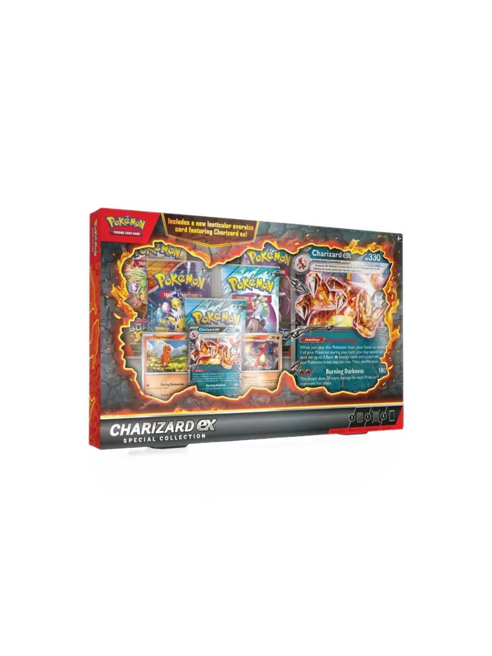 Pokémon Charizard Ex Special Collection Card Box In Multi
