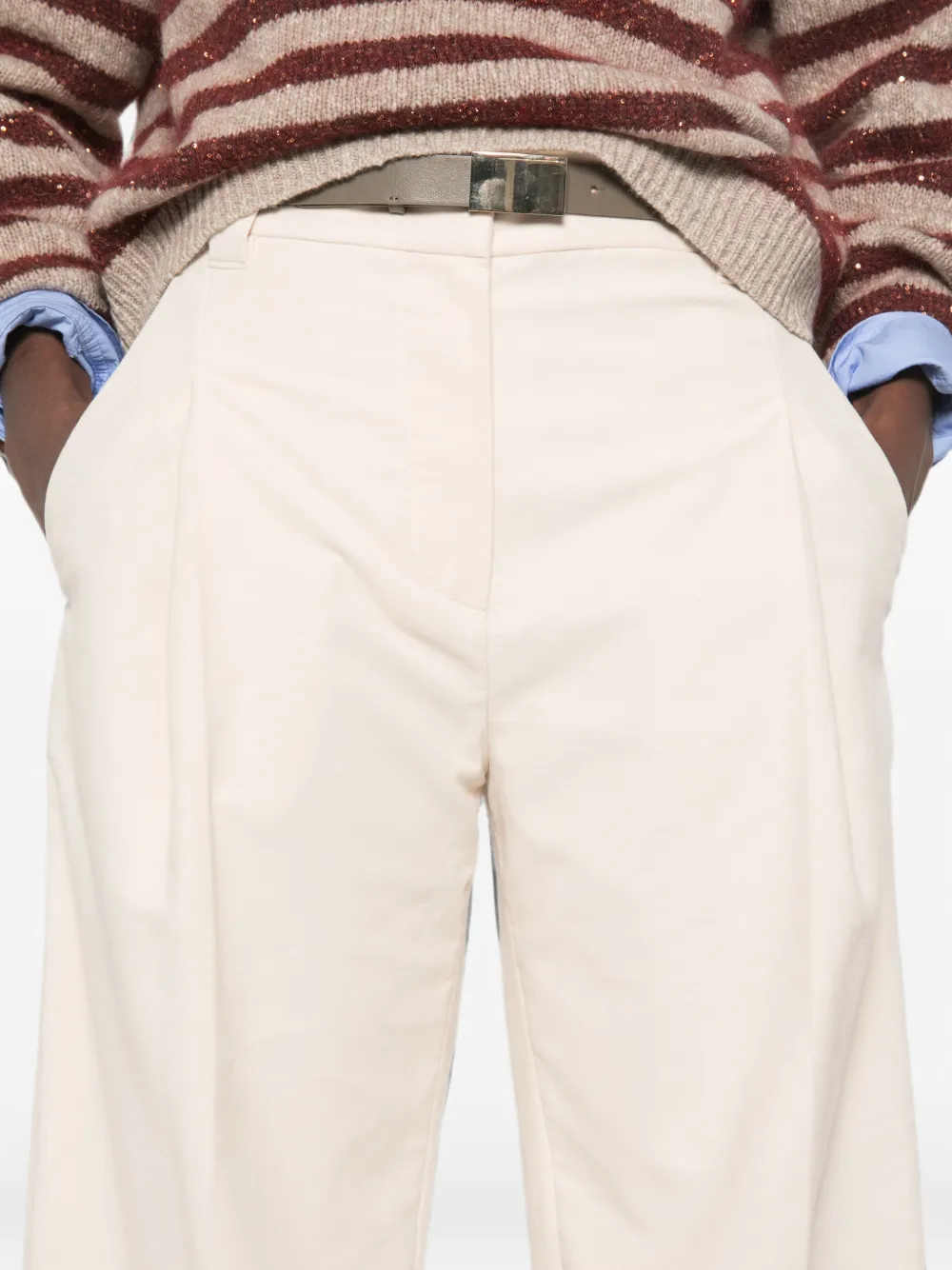 Brunello Cucinelli Plooibroek Beige