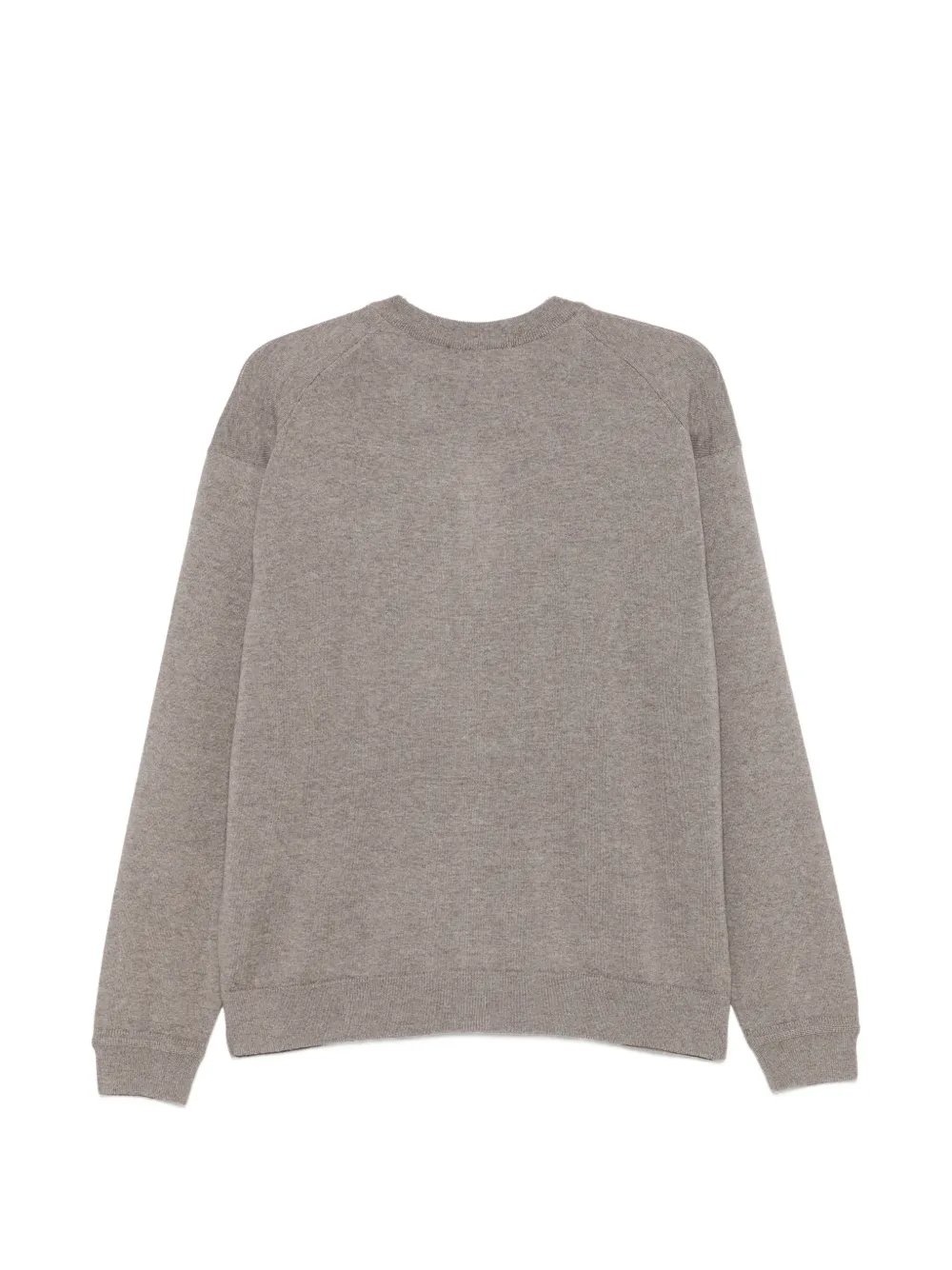 Maison Kitsuné Vest met dubbele vossenkop Grijs