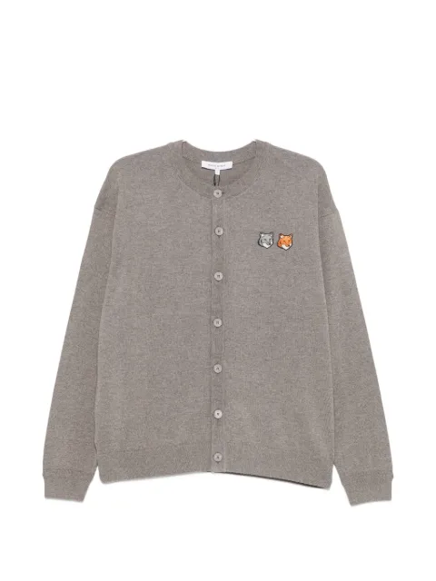 Maison Kitsuné Double Fox Head cardigan