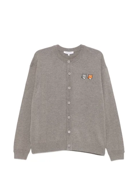 Maison Kitsuné Double Fox Head cardigan
