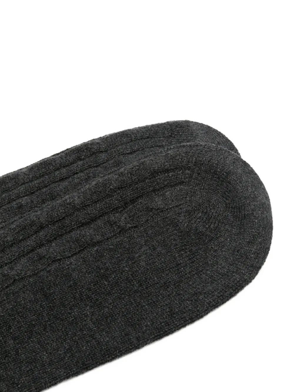 Eleventy cable-knit socks Grijs