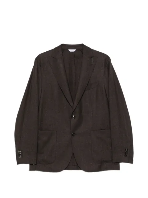 Boglioli single-breasted notch-lapel blazer