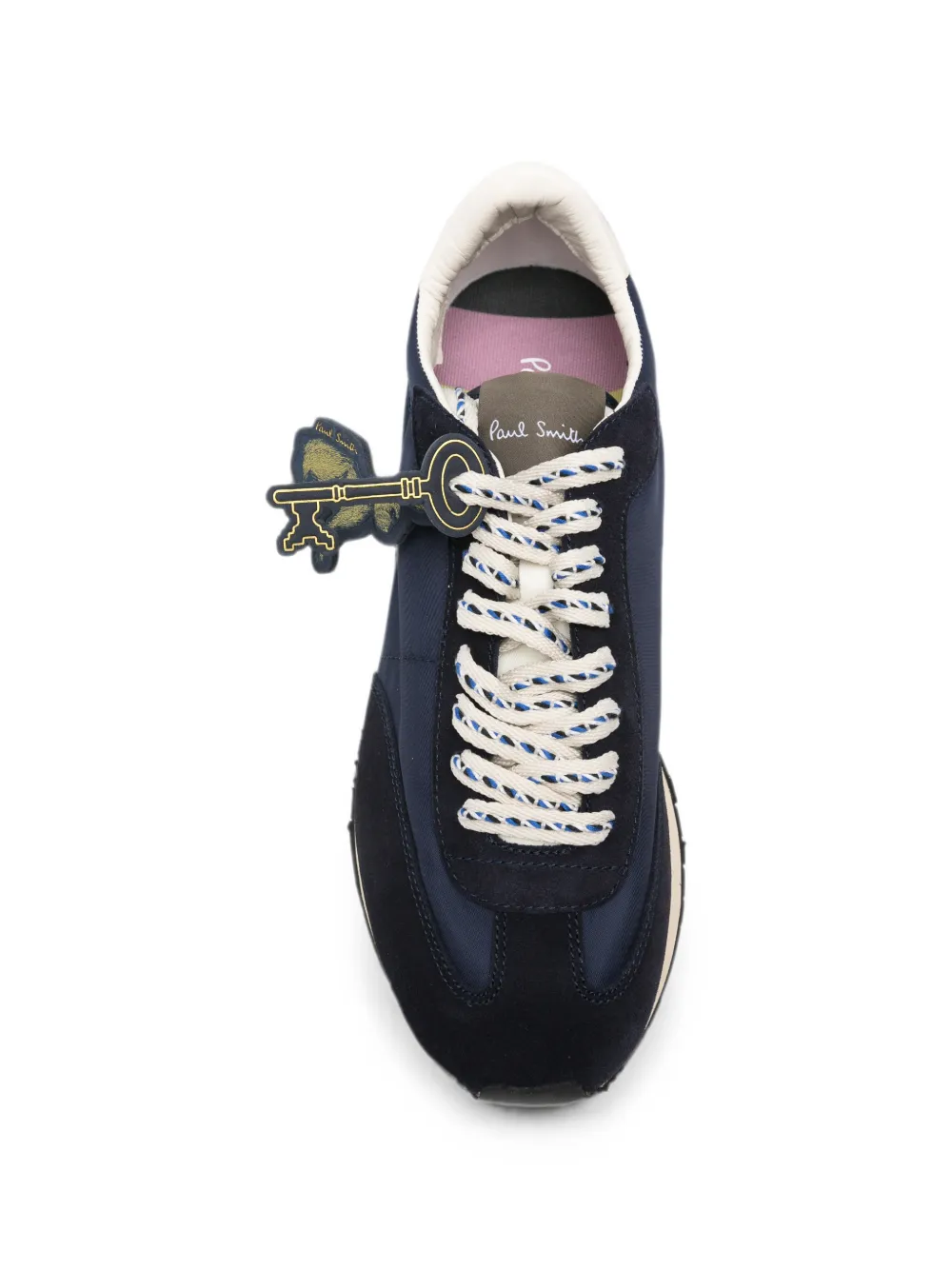 Paul Smith Criss sneakers met leren afwerking Blauw