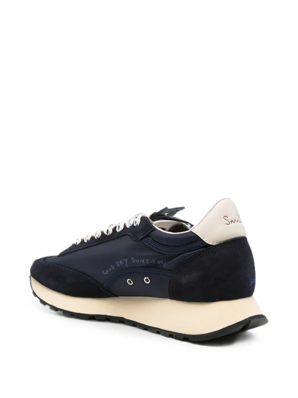 Paul Smith Criss sneakers met leren afwerking Blauw