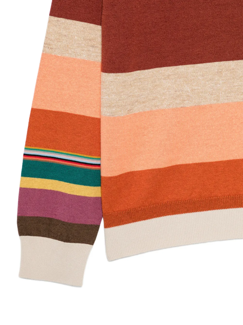 Paul Smith Gestreepte trui Bruin
