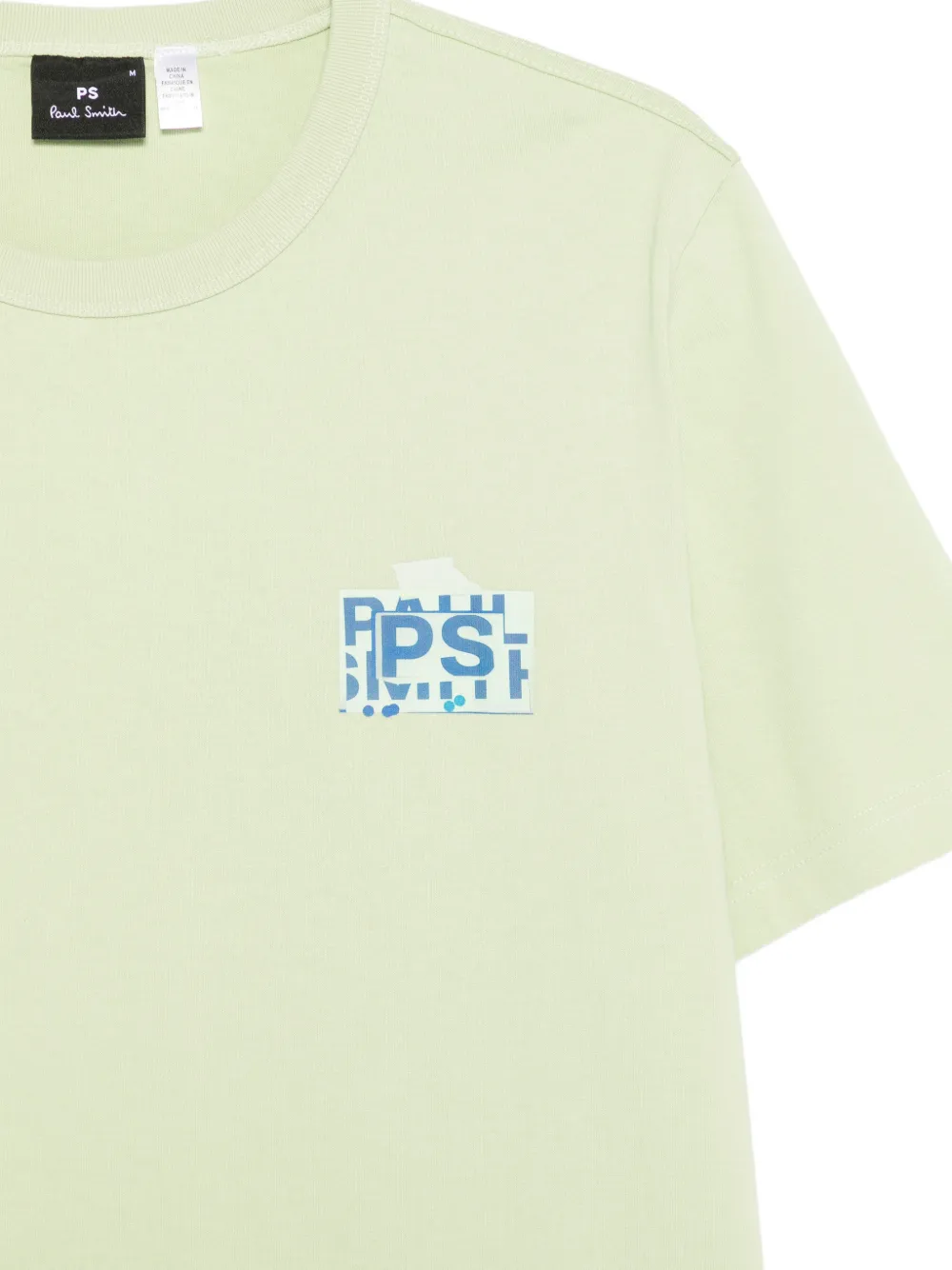 PS Paul Smith T-shirt met grafische print Groen