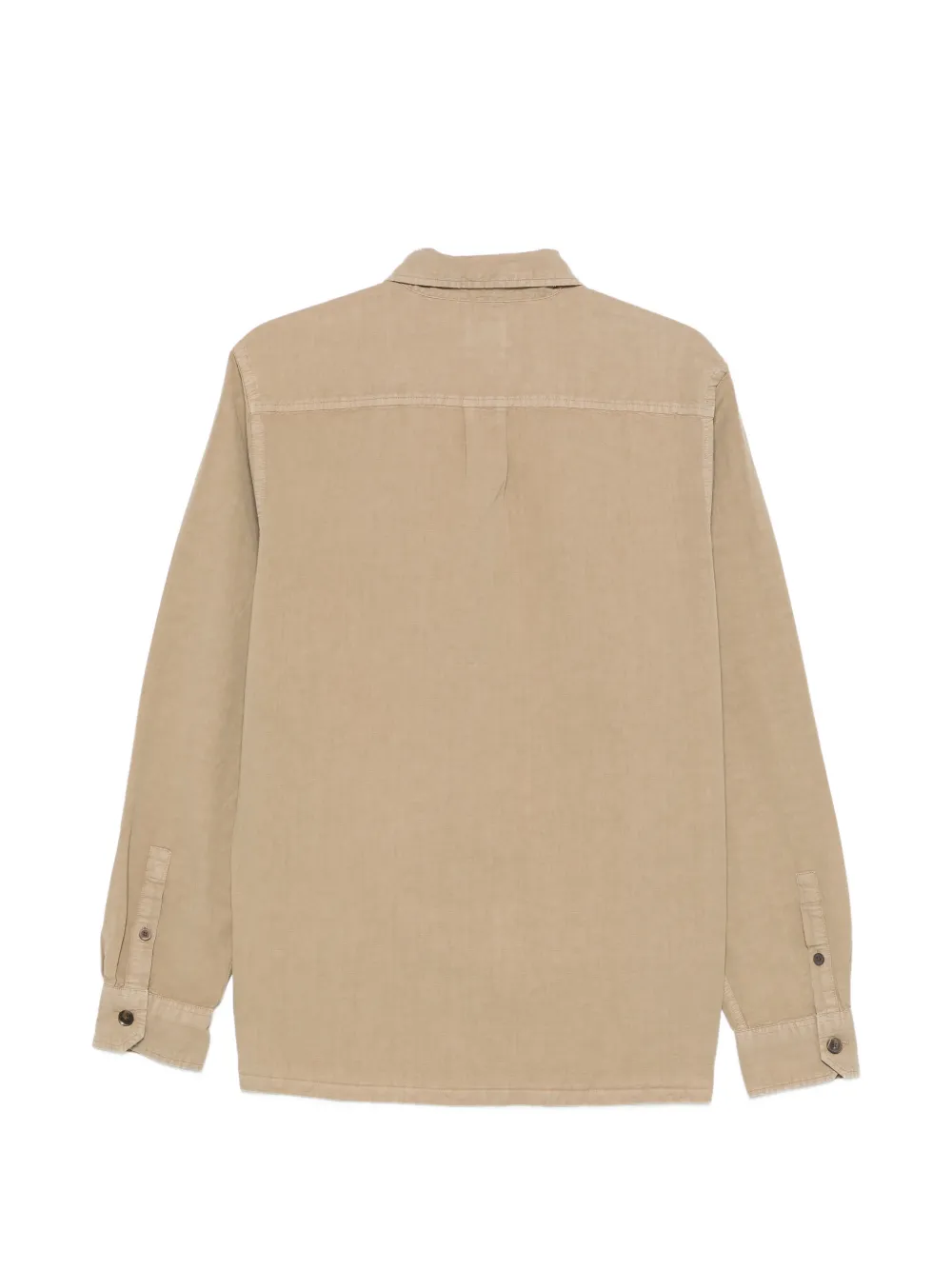 PS Paul Smith Overhemd met klepzak Beige