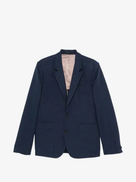 PS Paul Smith single-breasted patch-pocket blazer