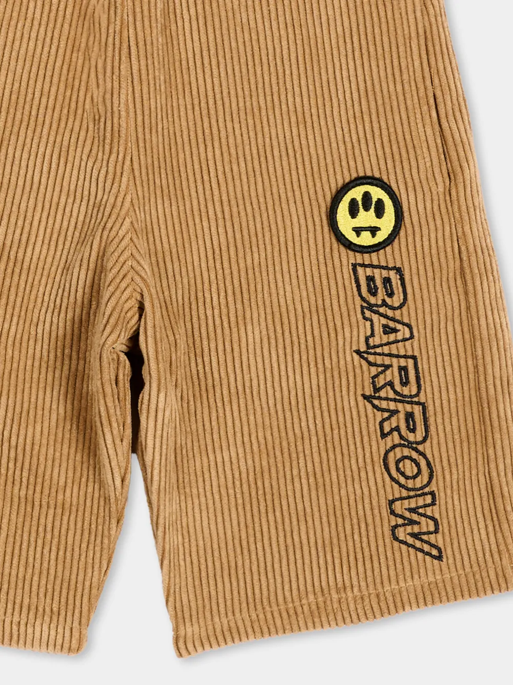 Barrow kids logo-print corduroy trousers Bruin