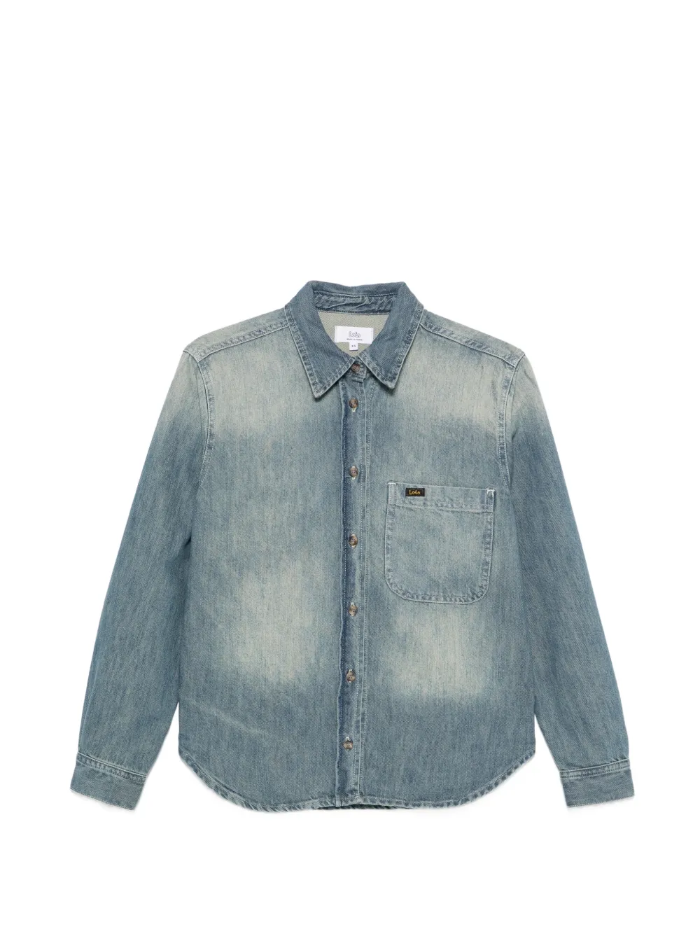 LOIS JEANS faded denim shirt - Blau