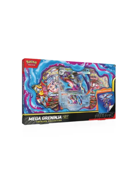 Pokemon Mega Greninja Ex Premium Collection trading cards (set of 11)