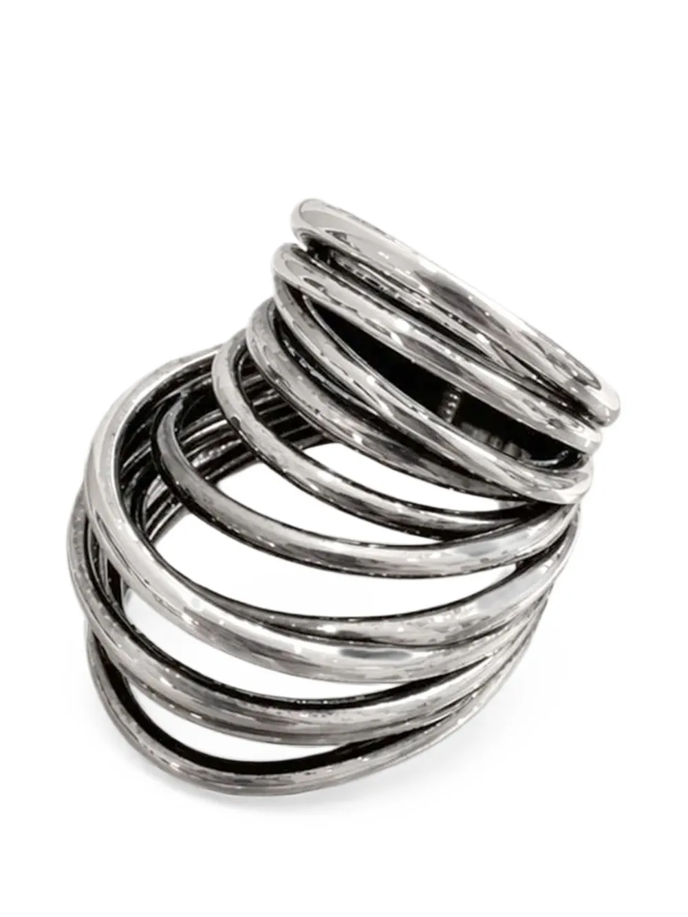 Panconesi Anello Orbit a fascia - Argento