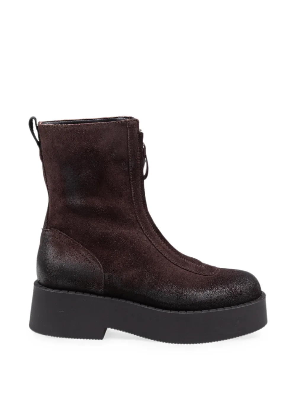 Premiata suede platform ankle boots Bruin