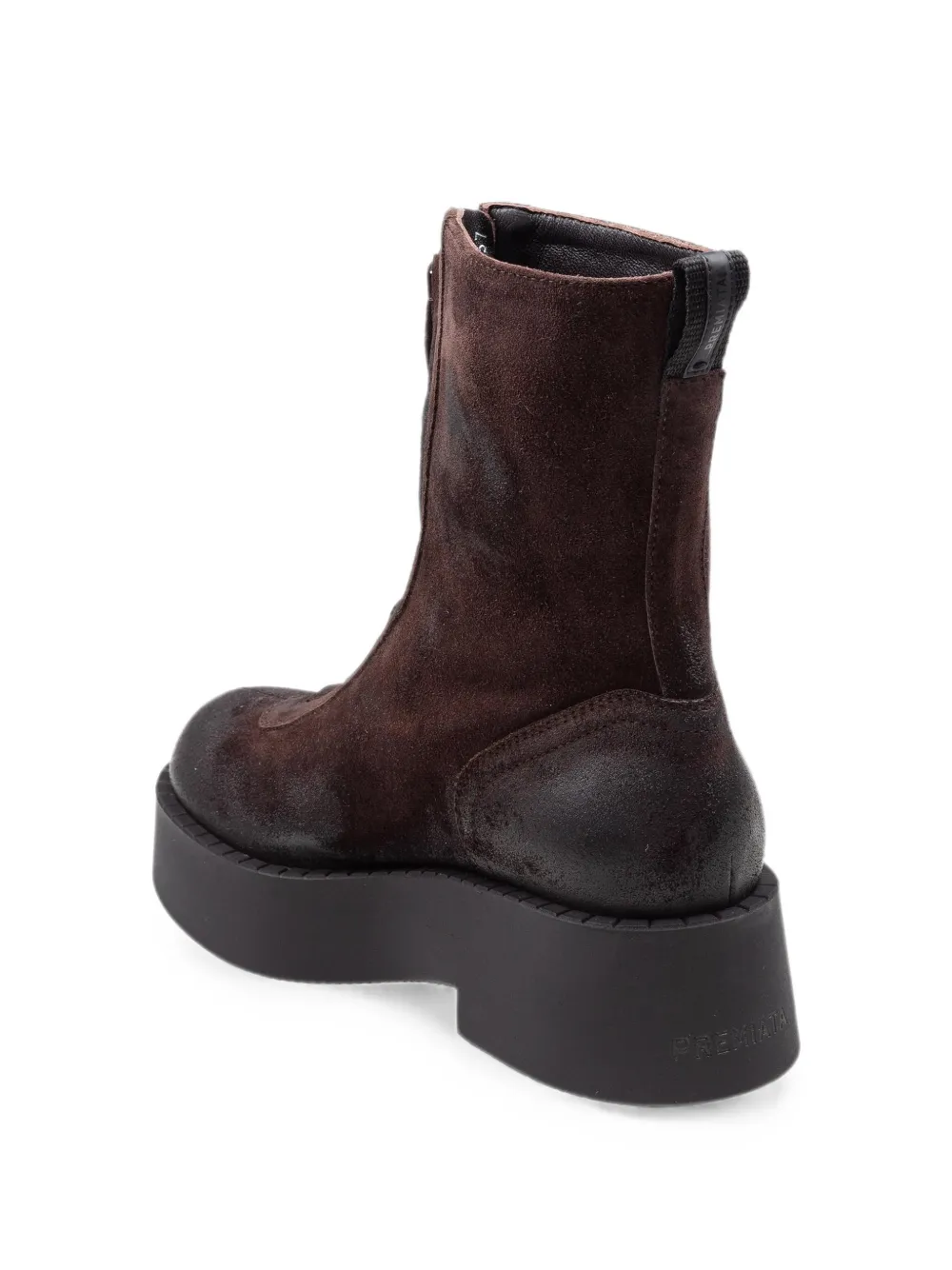 Premiata suede platform ankle boots Bruin