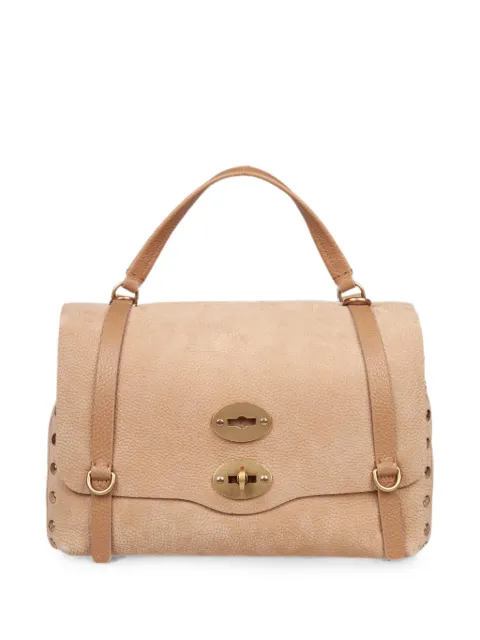 Zanellato Postina Re Jones nabuck-leather tote bag