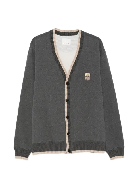 MARANT Cardigan mit Logo-Patch