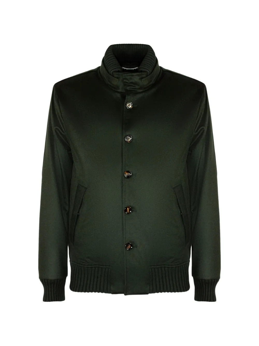 Kired cashmere bomber jacket - Verde