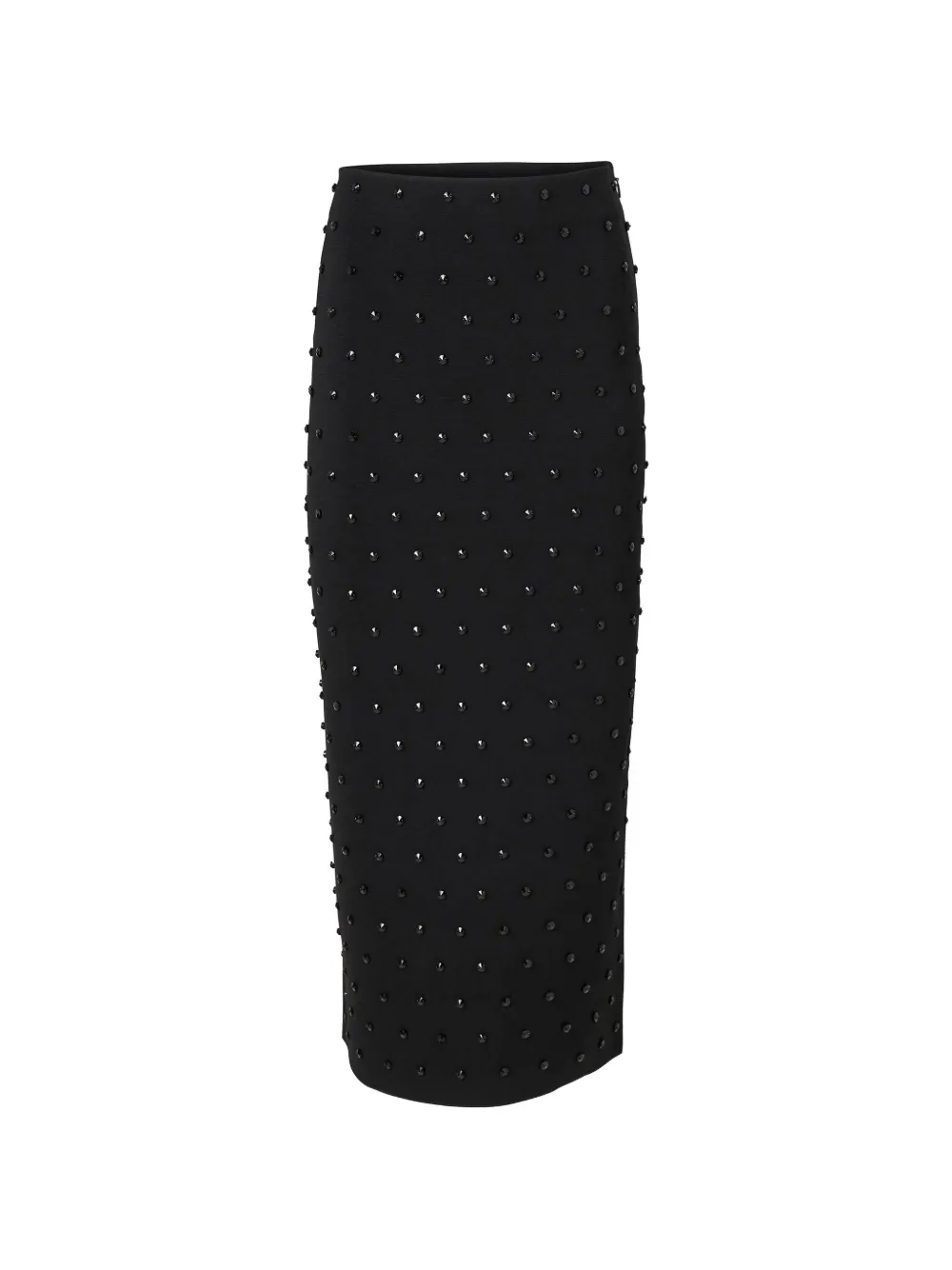 Carolina Herrera beaded pencil midi pencil skirt - Schwarz