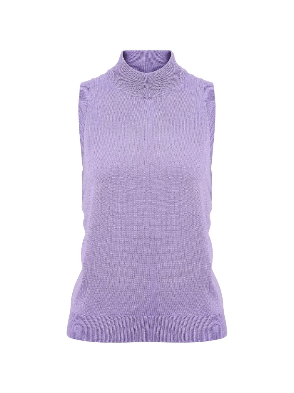 Carolina Herrera sleeveless mock-neck tank top - Viola