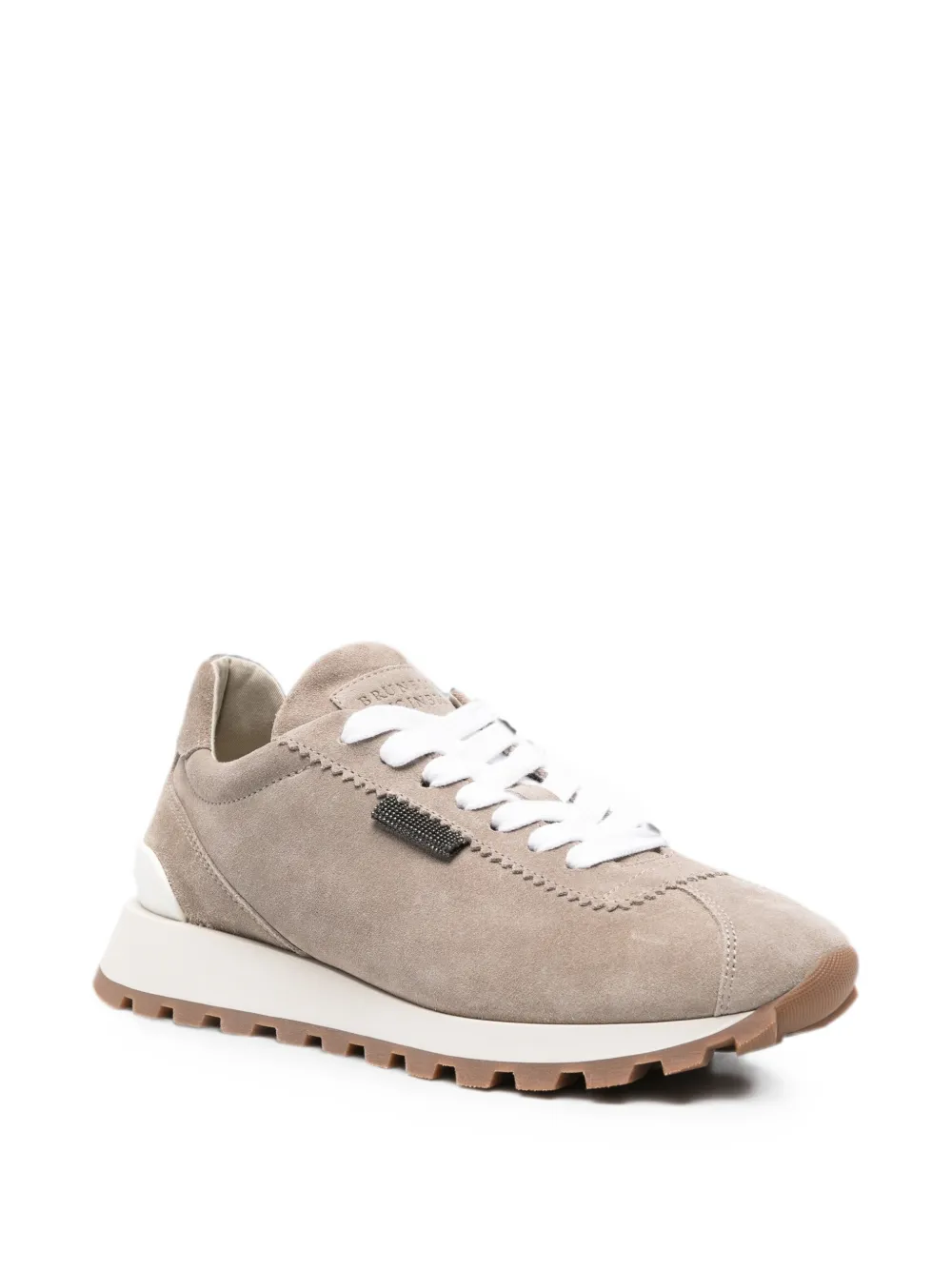 Brunello Cucinelli Verfraaide sneakers Beige