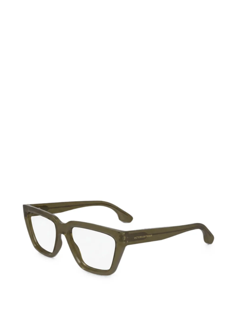 Victoria Beckham Eyewear Bril met vierkant montuur Groen