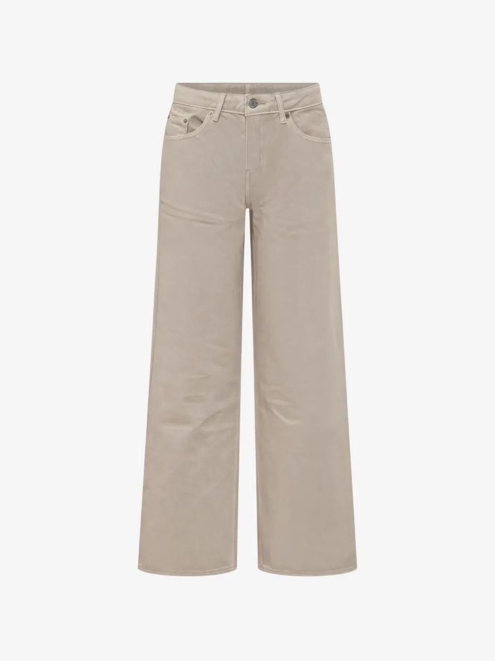 low loose wide-leg jeans