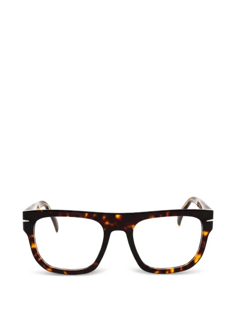 Eyewear by David Beckham tortoiseshell-effect square-frame glasses