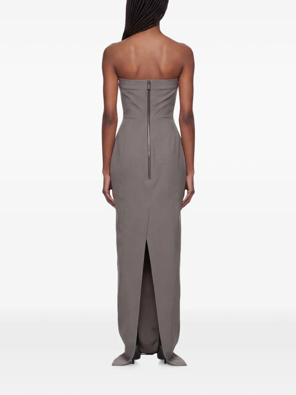 Rick Owens Bustier avondjurk Grijs