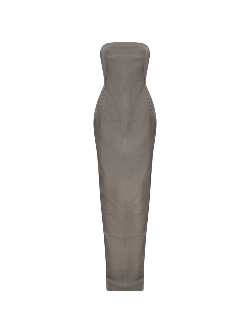 Rick Owens bustier gown - Grigio